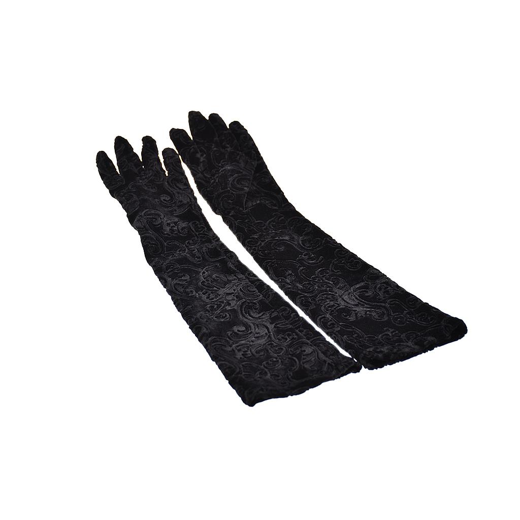 Guantes de Terciopelo Brocado