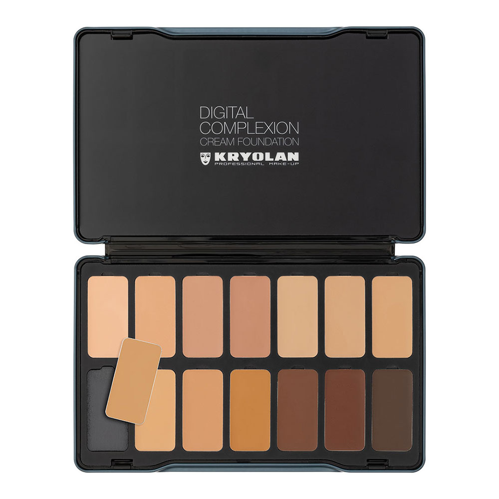 11008 Paleta Digital Complexion Cream Foundation 14 colores