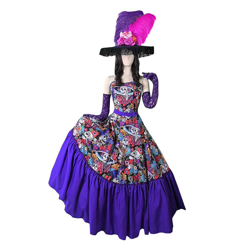 Catrina Tradicional Morado