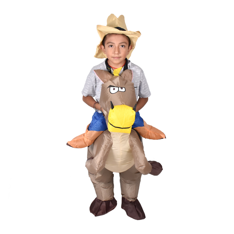Caballo inflable para niño