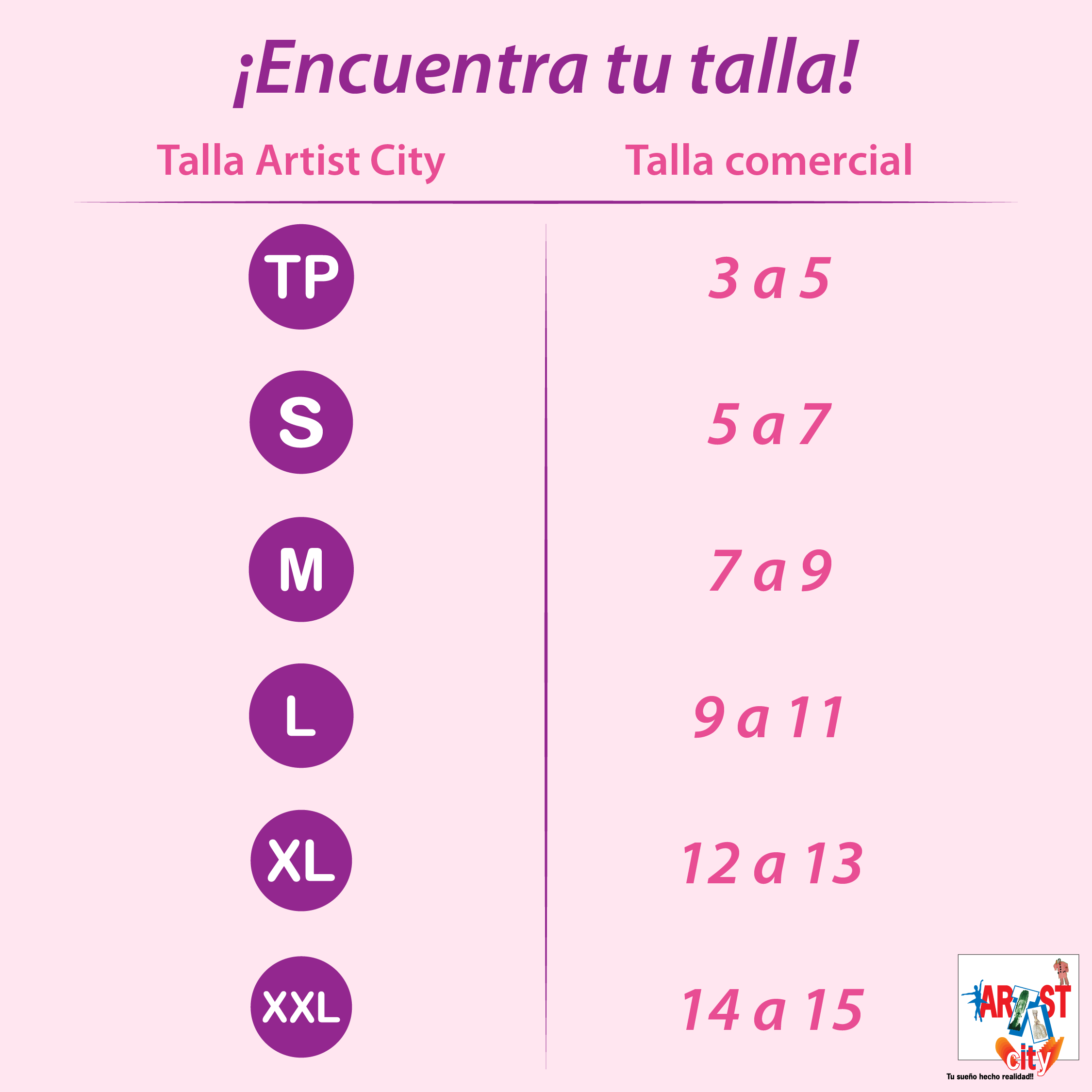 Tabla tallas