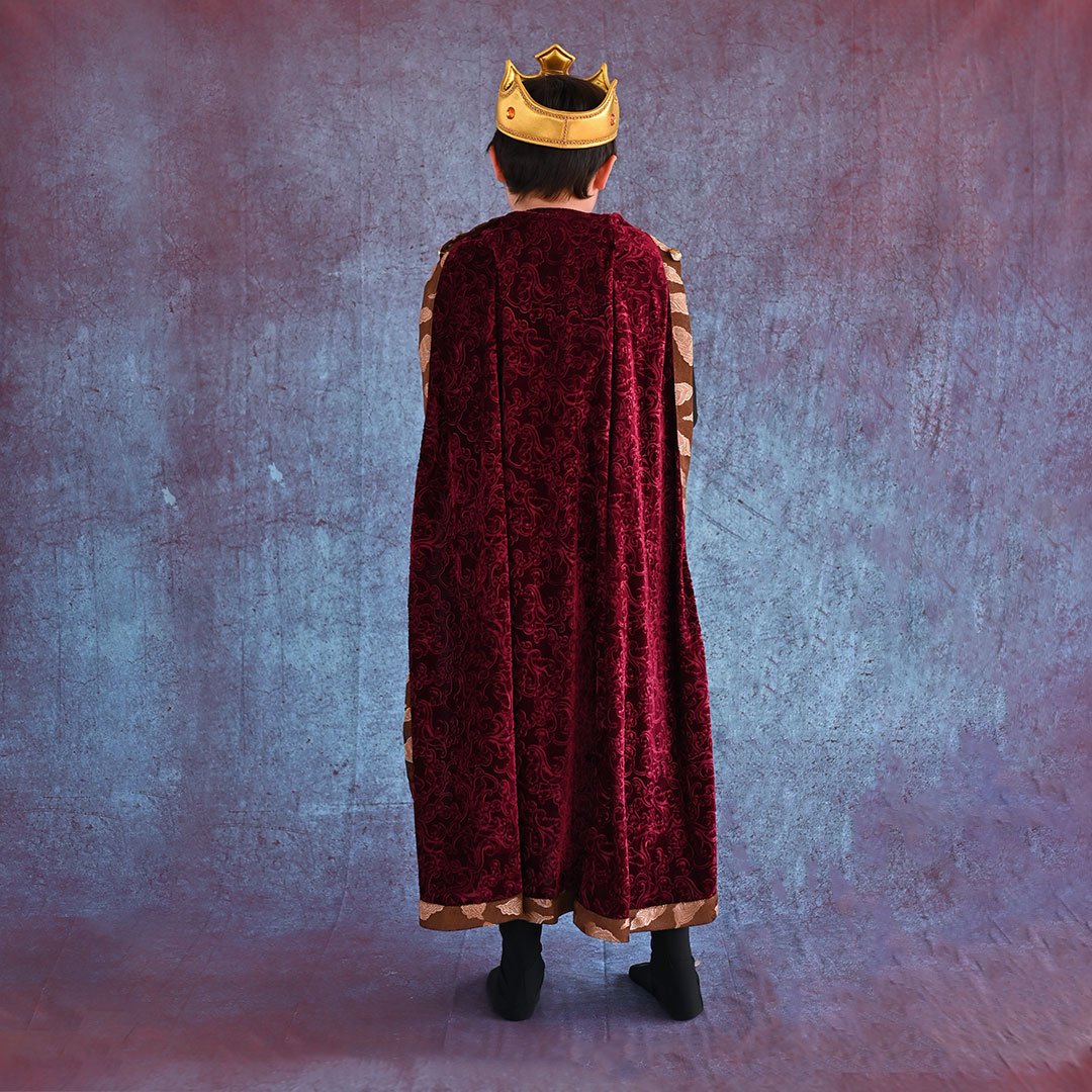 Capa de rey niño