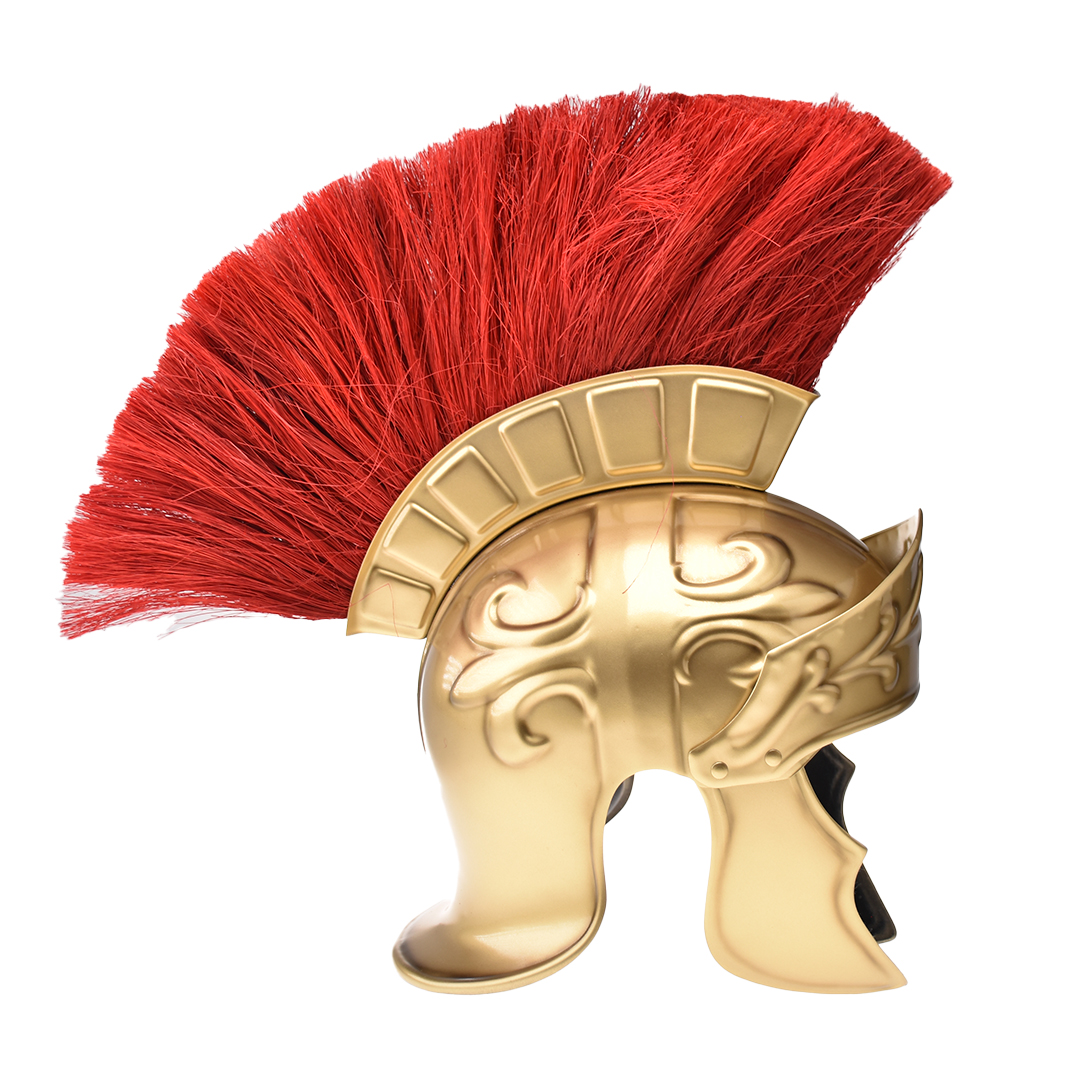 Casco Romano termoformado con crin