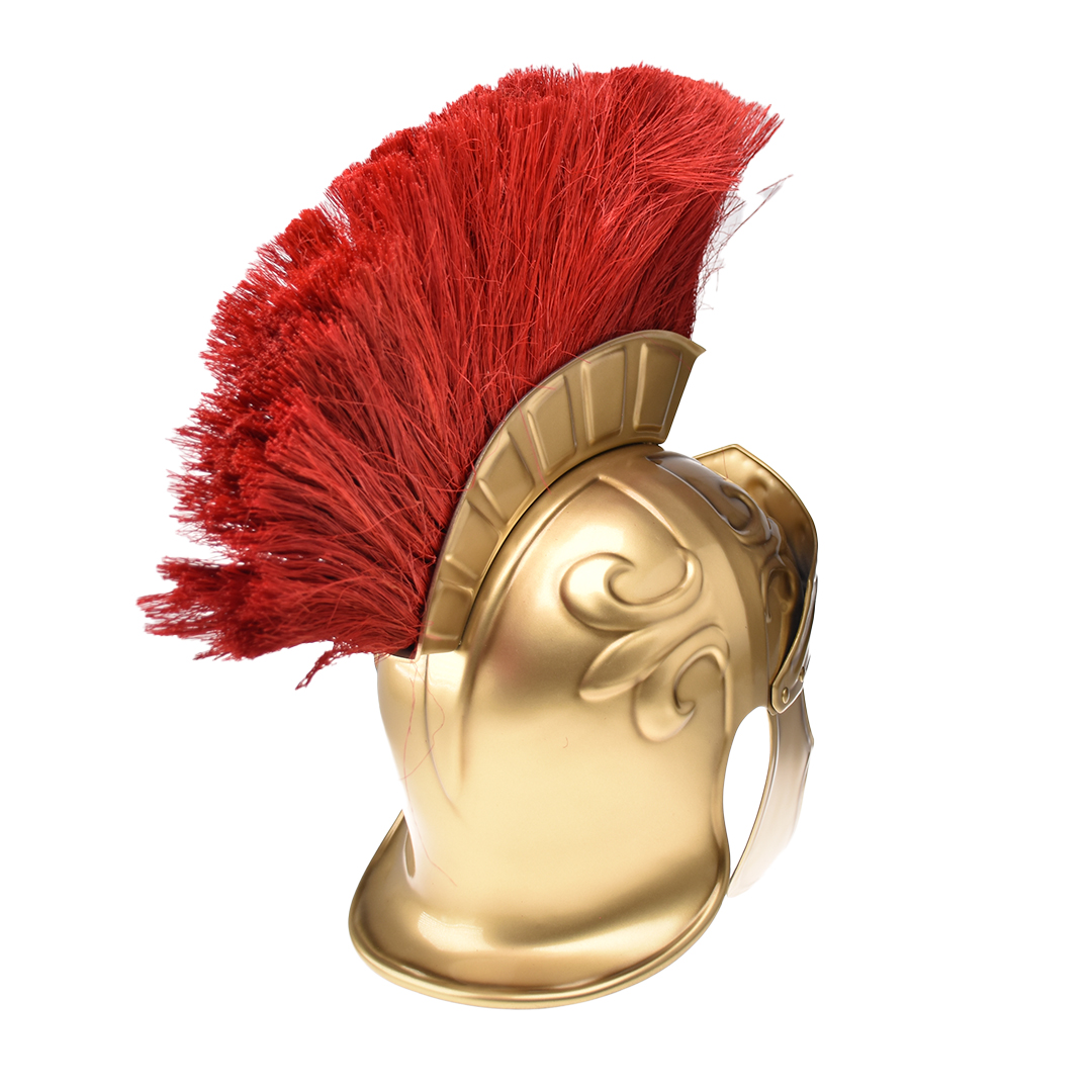 Casco Romano termoformado con crin