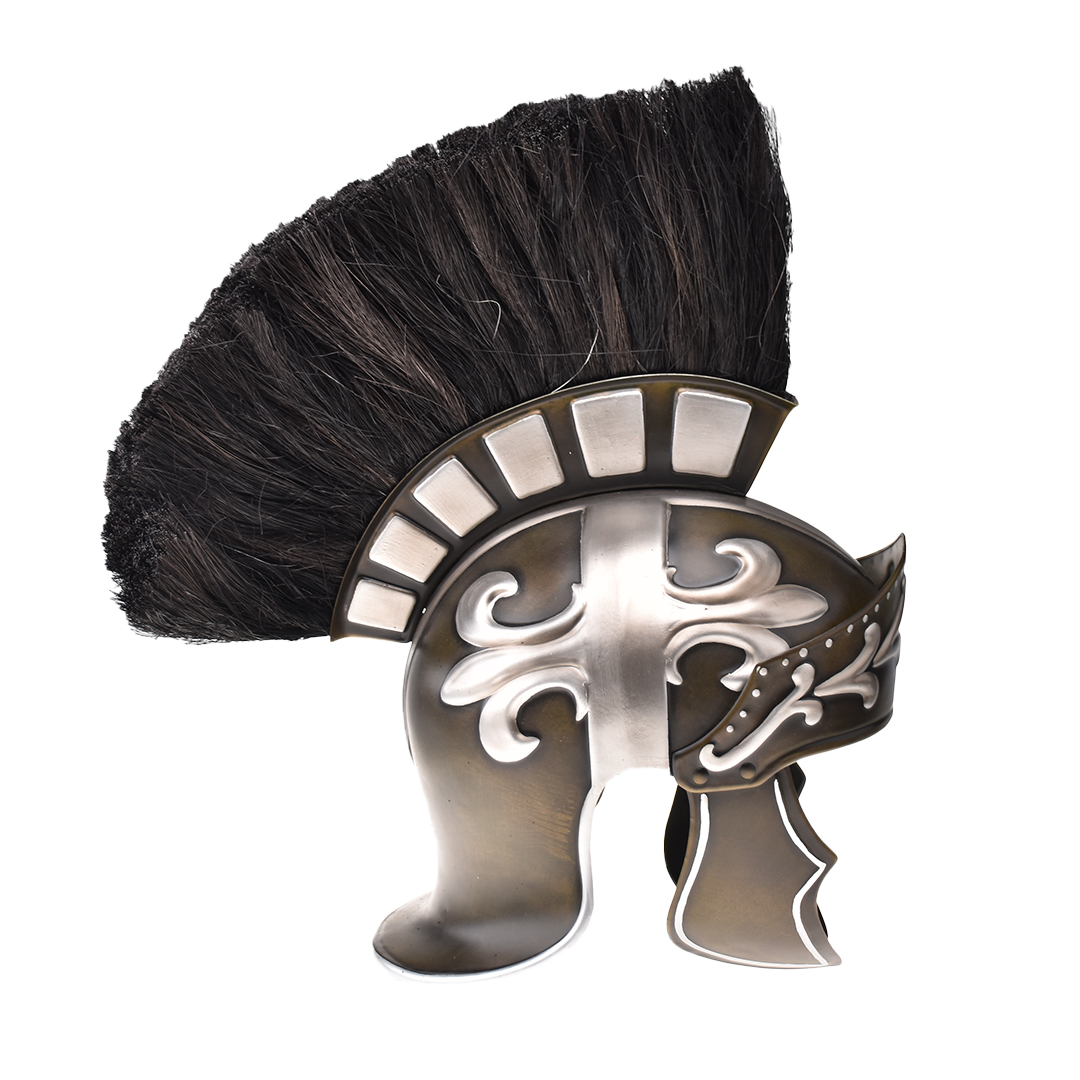Casco Romano termoformado con crin