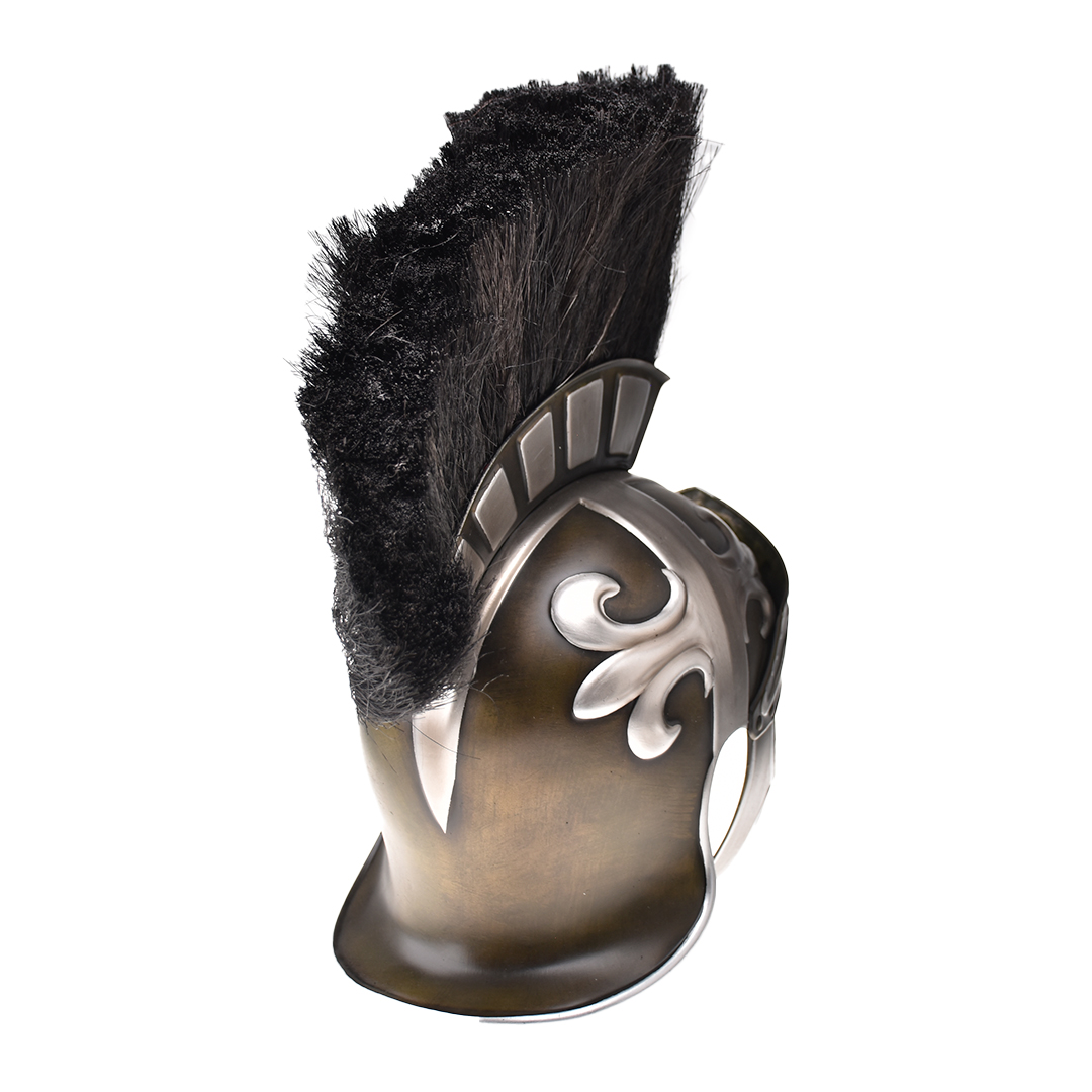 Casco Romano termoformado con crin
