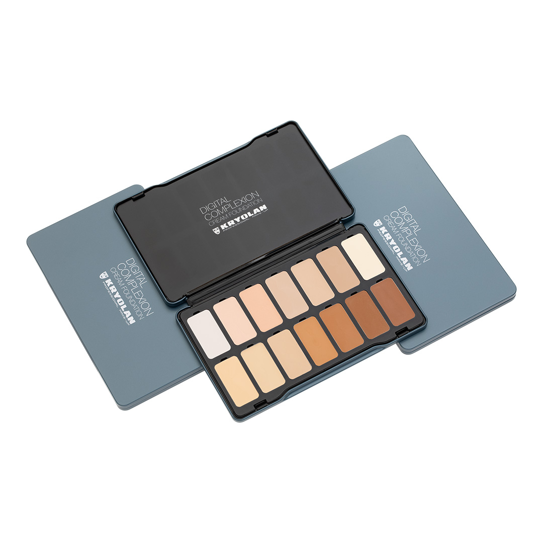 11008 Paleta Digital Complexion Cream Foundation 14 colores