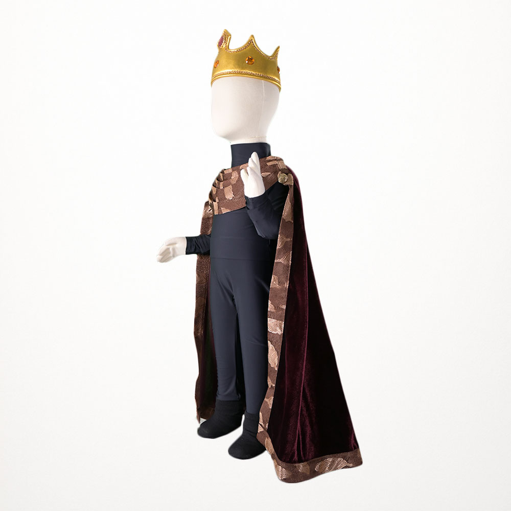 Capa de rey niño
