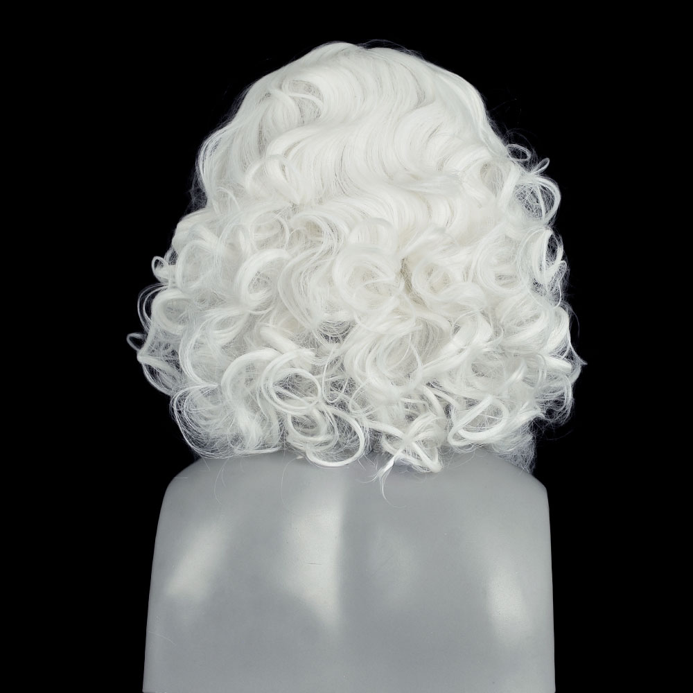 Peluca, barba, bigote y cejas de Santa Claus