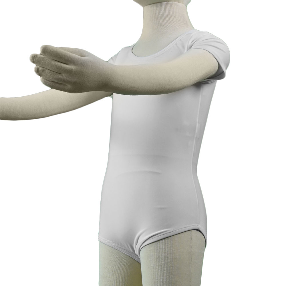 Leotardo para niña manga corta