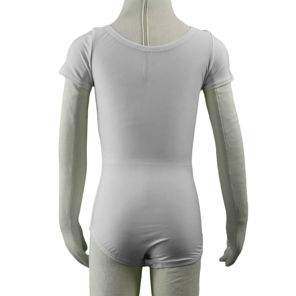 Leotardo para niña manga corta