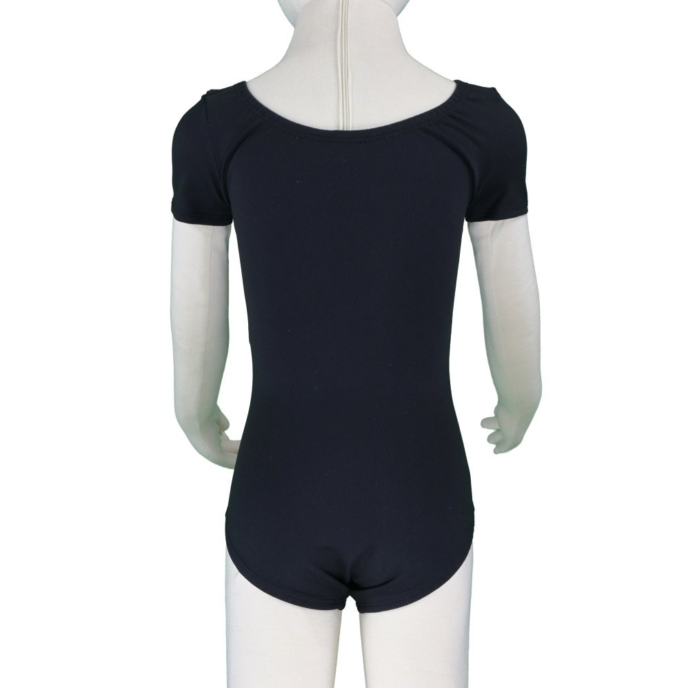 Leotardo para niña manga corta algodón