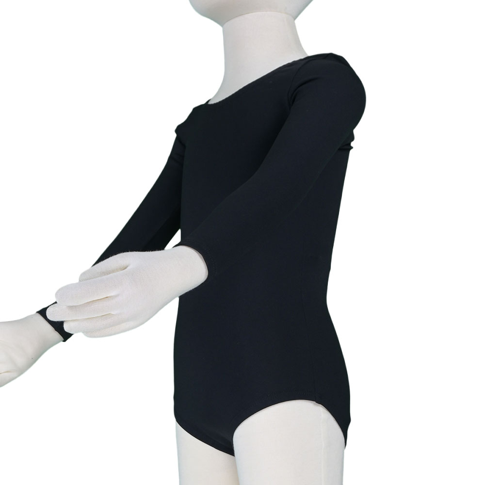 Leotardo para niña manga larga