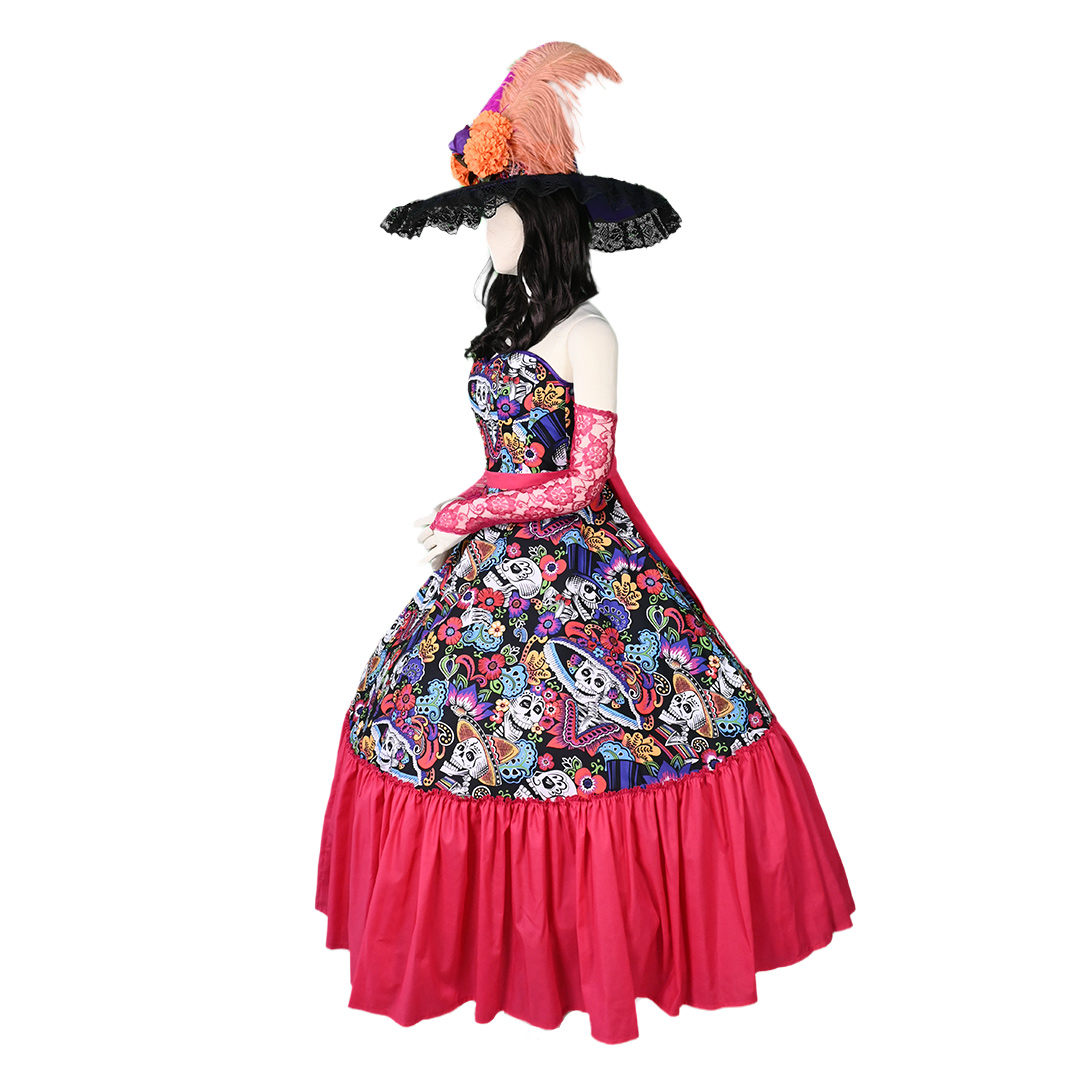 Catrina Tradicional Fucsia