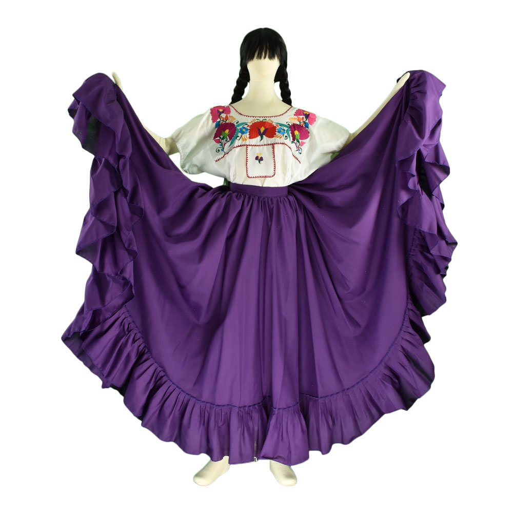 Falda de ensayo doble