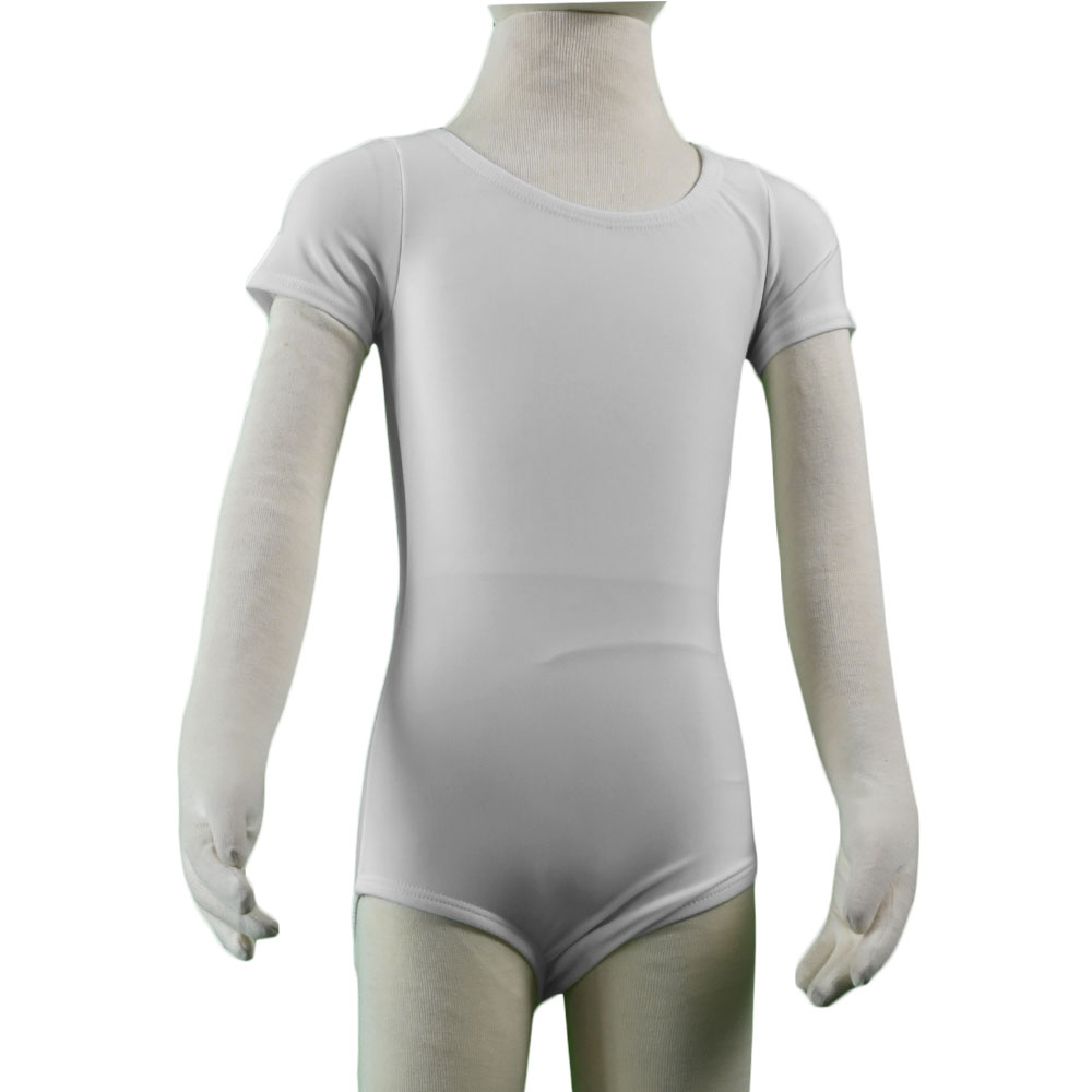 Leotardo para niña manga corta