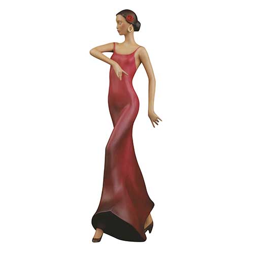 Figura de resina flamenco passion