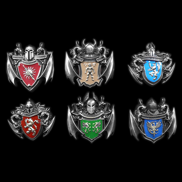 Set 6 broches Game of Thrones