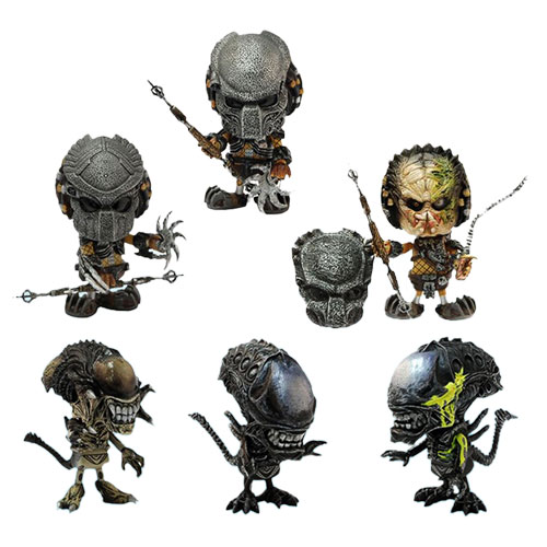 Set de 6 Figuras Alien vs Depredador