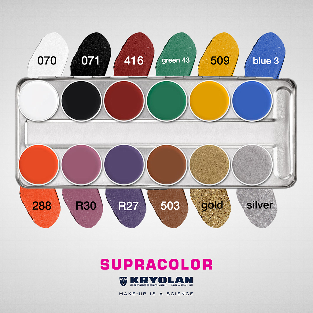 1004 Paleta Supracolor 12 colores