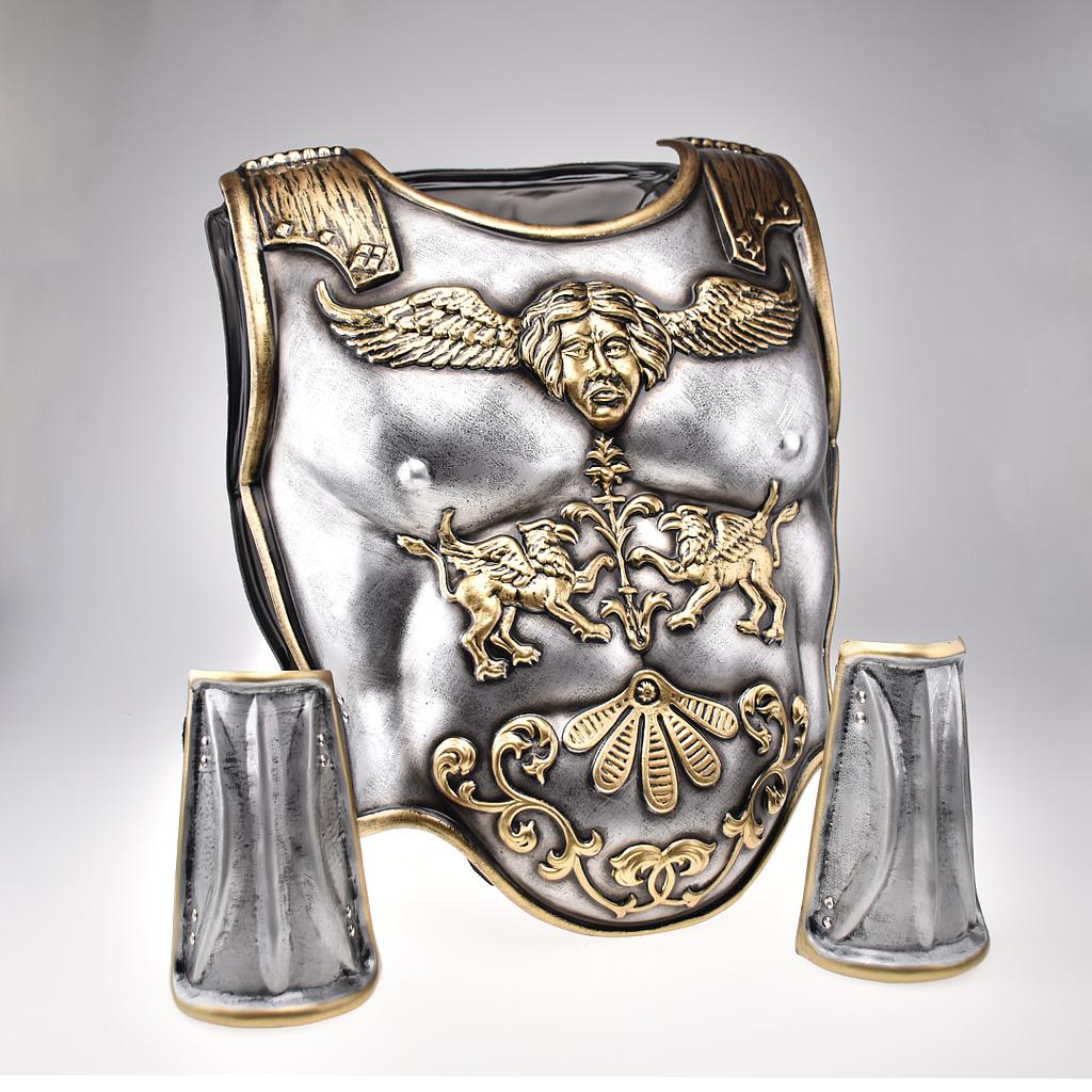 Armadura con Brazaletes Romanos