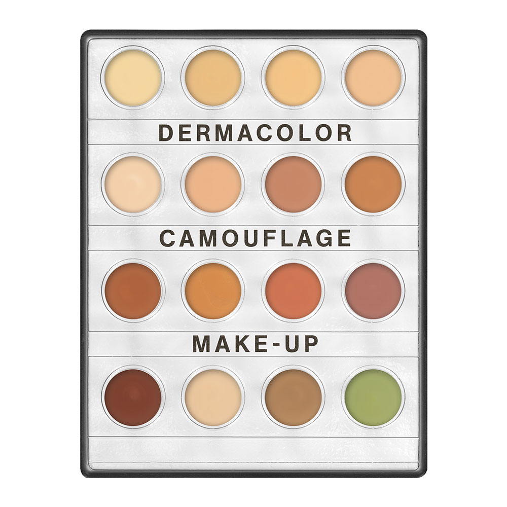 71006 Mini paleta Dermacolor Camouflage Creme de 16 colores
