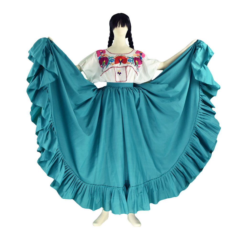 Falda de ensayo doble