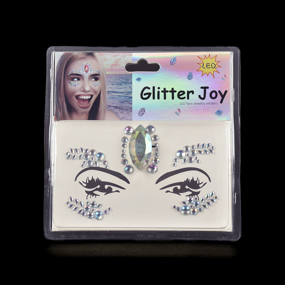 Pedrería para rostro y cuerpo Mod. TPLED11