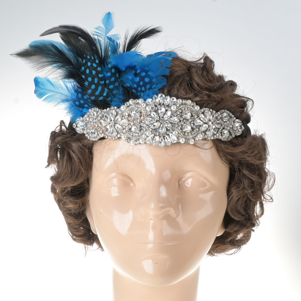 Tocado 20's Pluma de Guinea