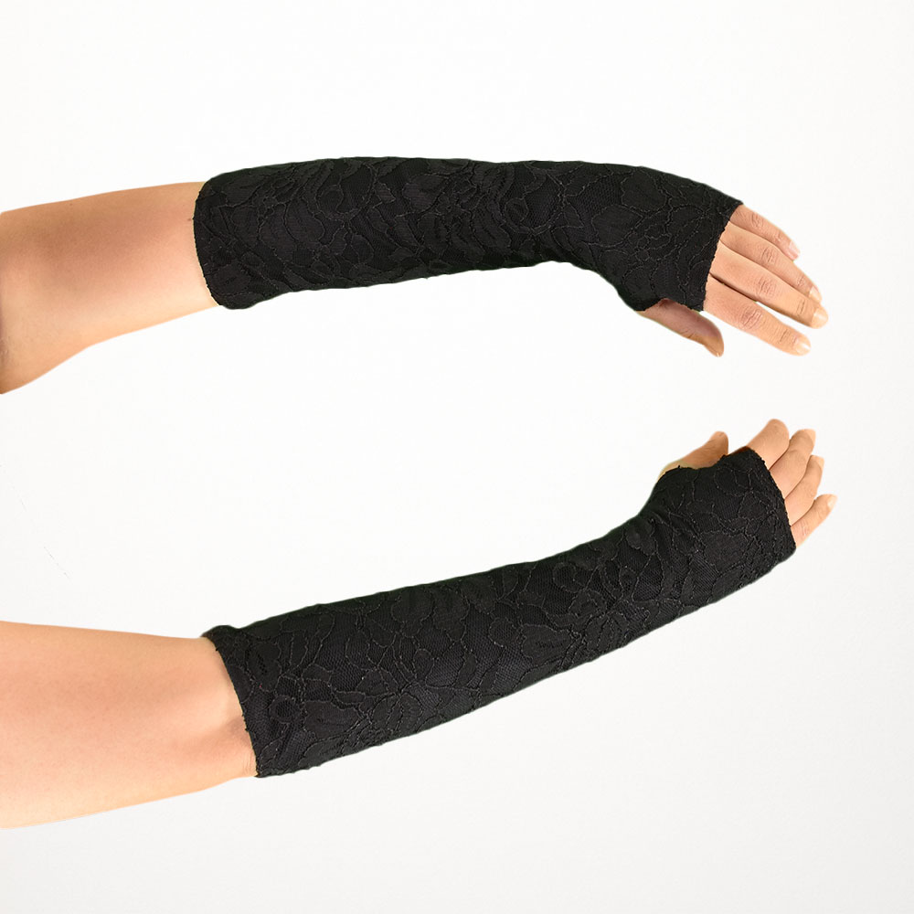 Guanteletas de Encaje Largo