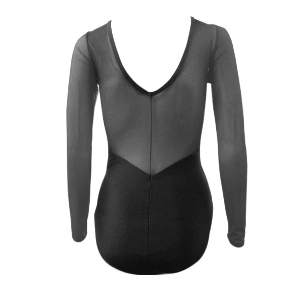 Leotardo Mod. 533 mangas de mesh_1