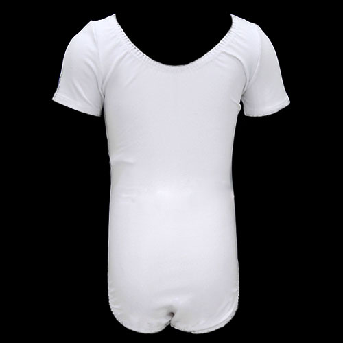 Leotardo de niña manga corta algodón_1