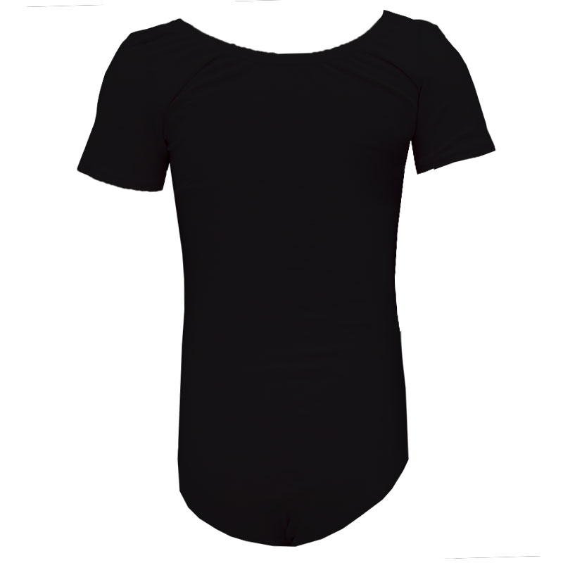 Leotardo de niña manga corta algodón_1