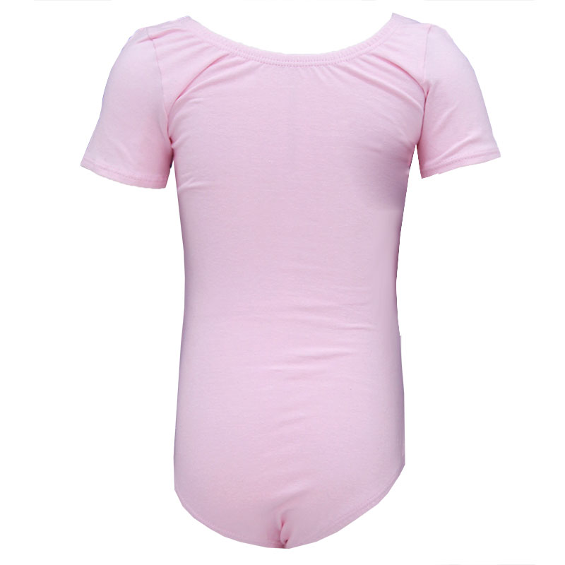 Leotardo de niña manga corta algodón_