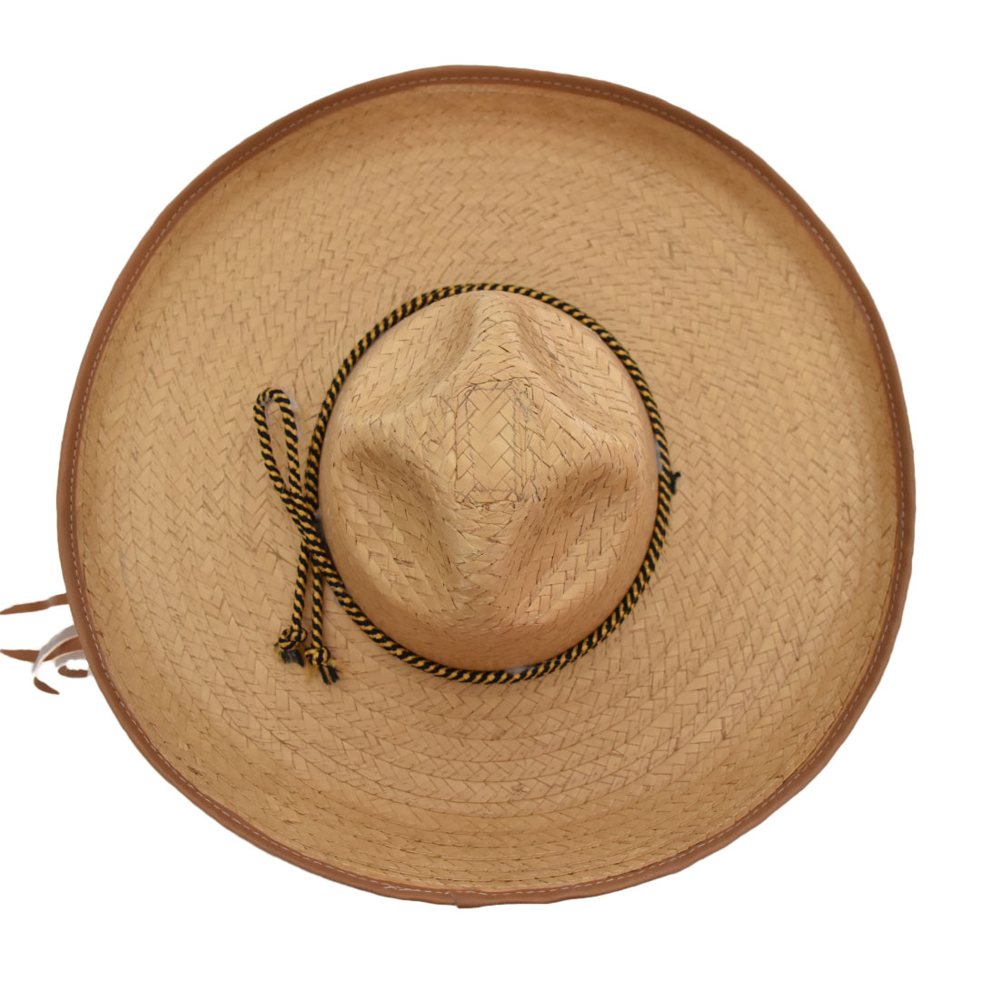Sombrero charro de palma 