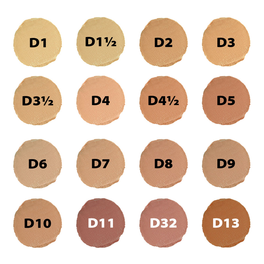 71006 Dermacolor Camouflage Creme de 16 colores