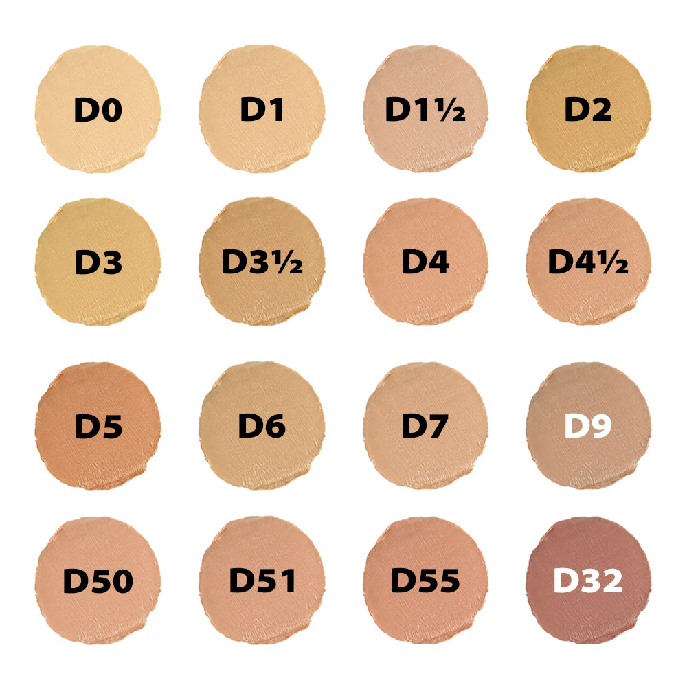 71006 Dermacolor Camouflage Creme de 16 colores