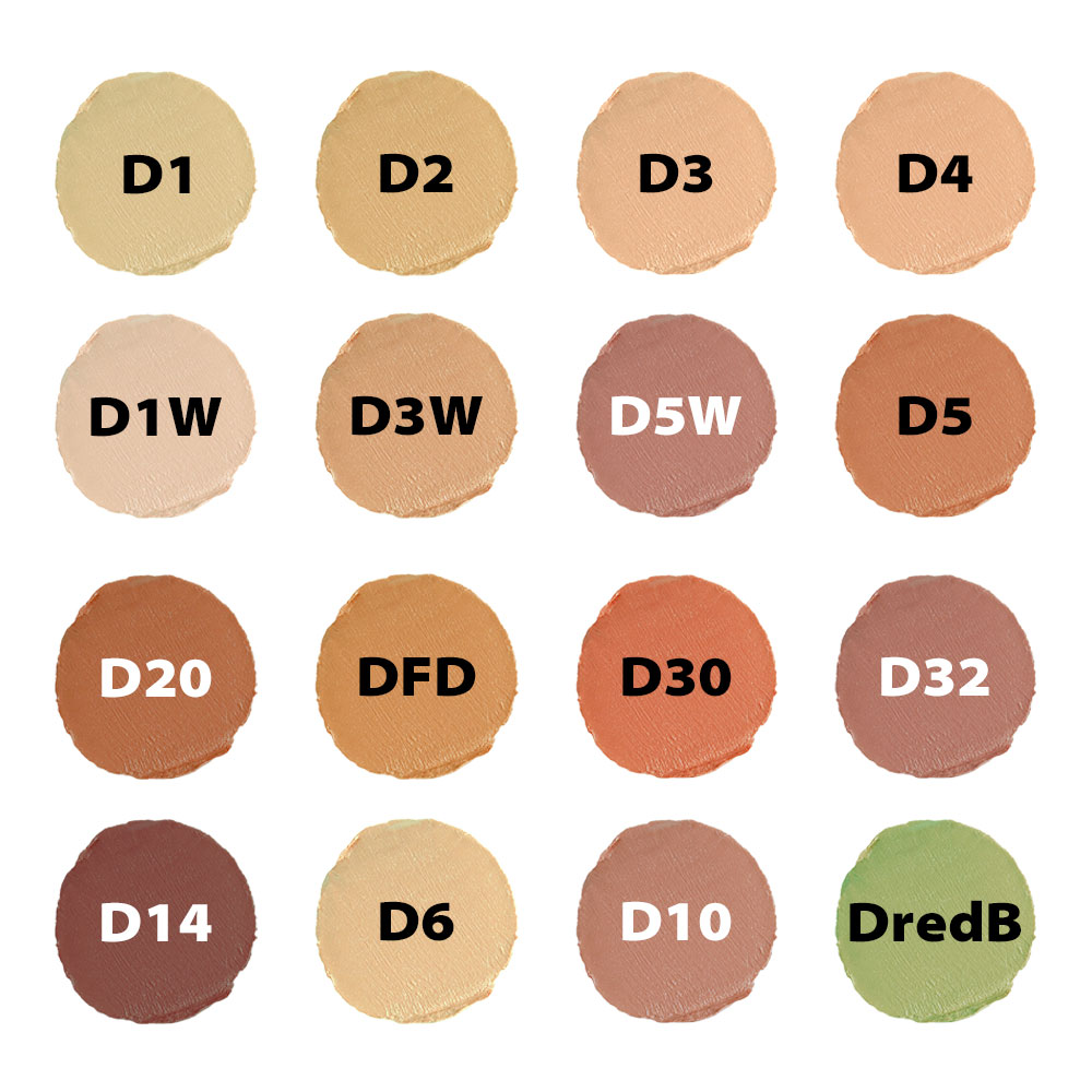 71006 Dermacolor Camouflage Creme de 16 colores