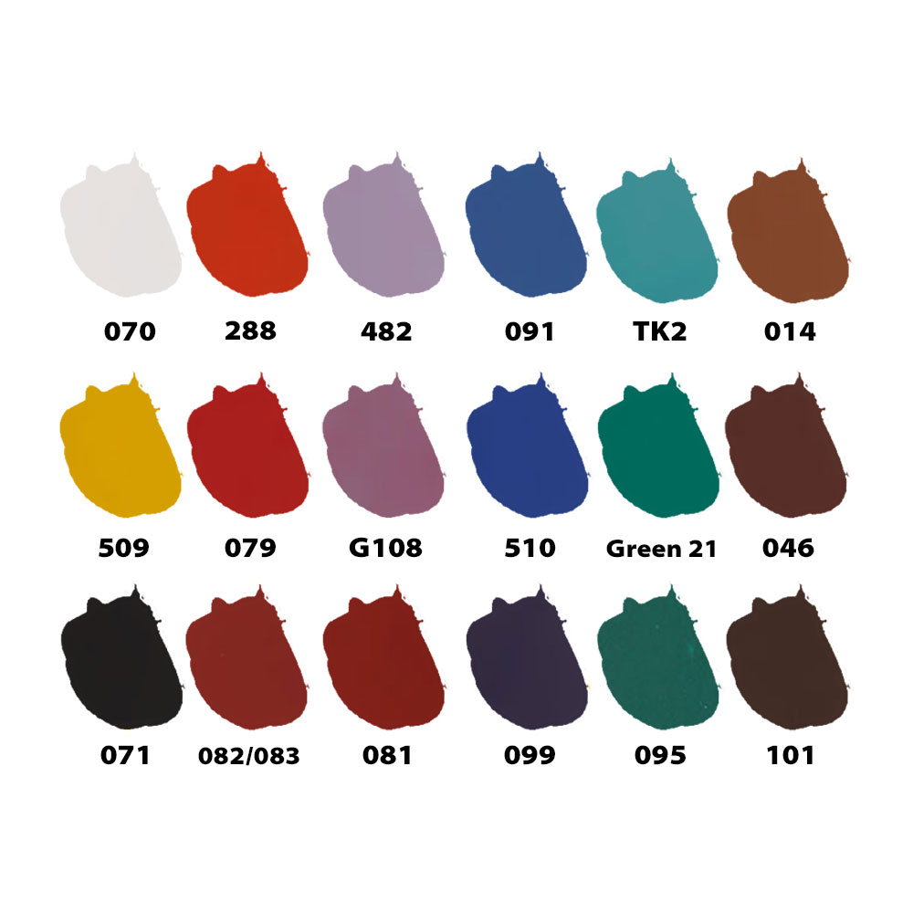 1118 Aquacolor paleta 18 colores
