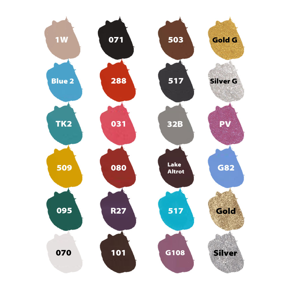 1108 Aquacolor paleta 24 colores