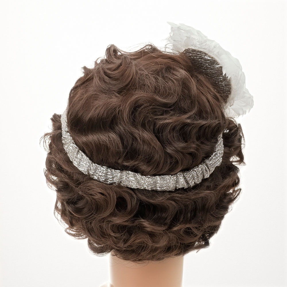 Tocado 20’s con Concha y Pedrería