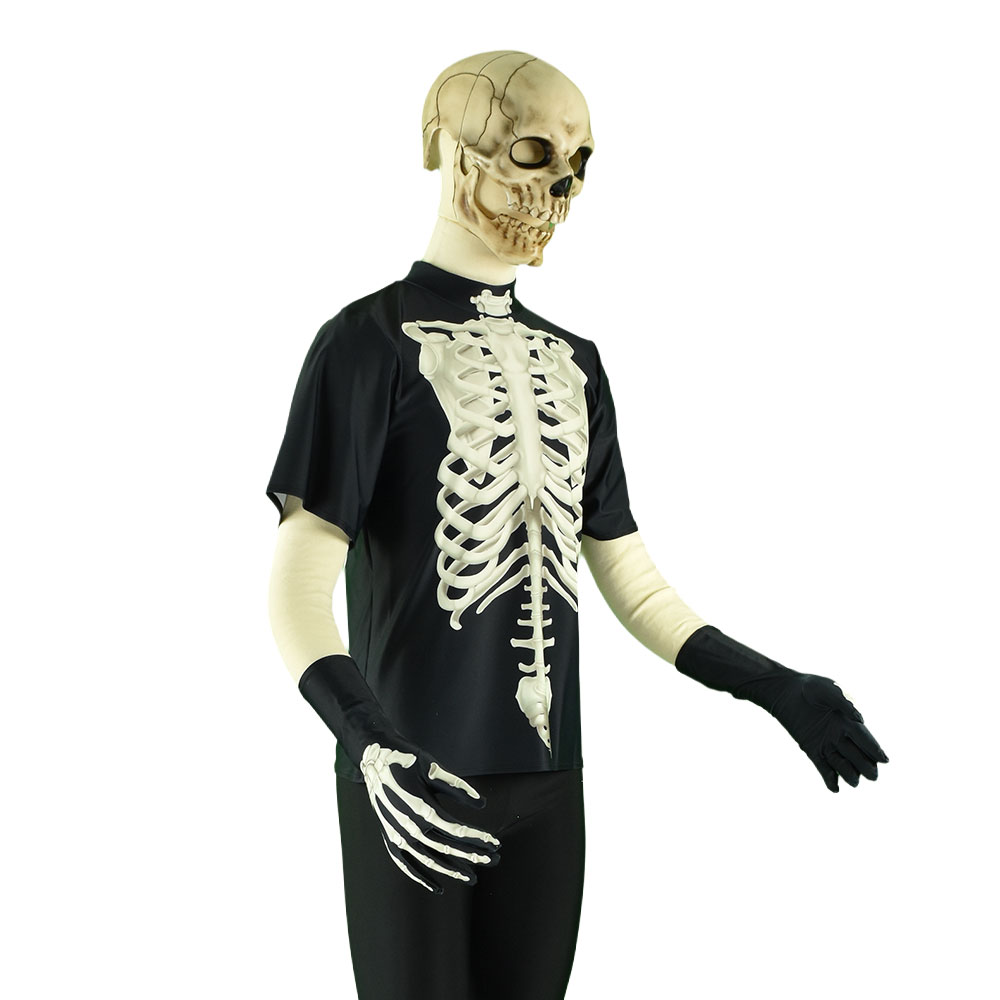 Playera y Guantes de Huesos