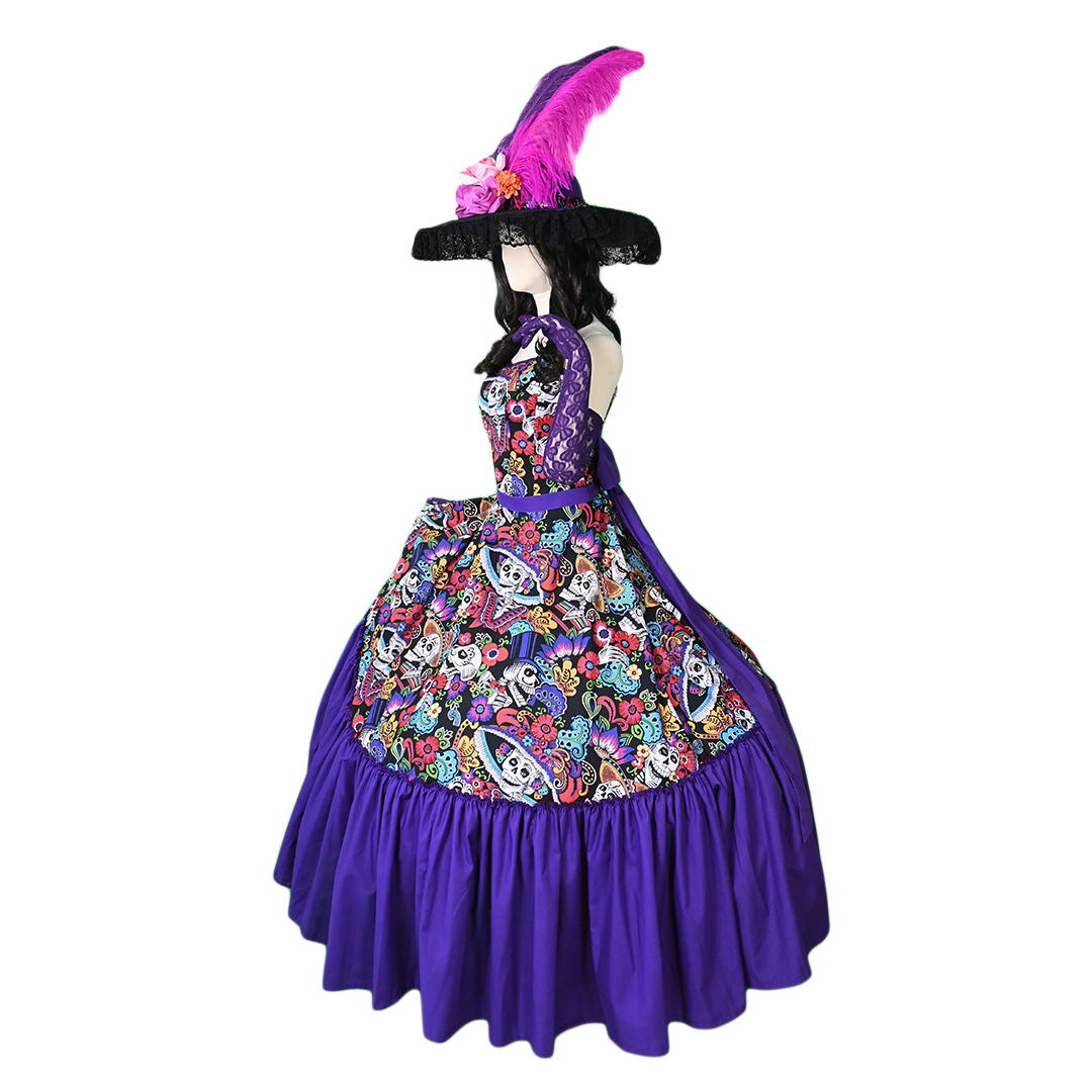 Catrina Tradicional Morado