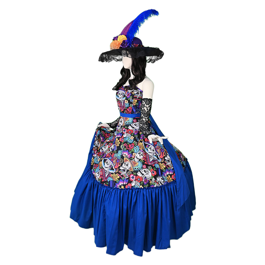 Catrina Tradicional Azul