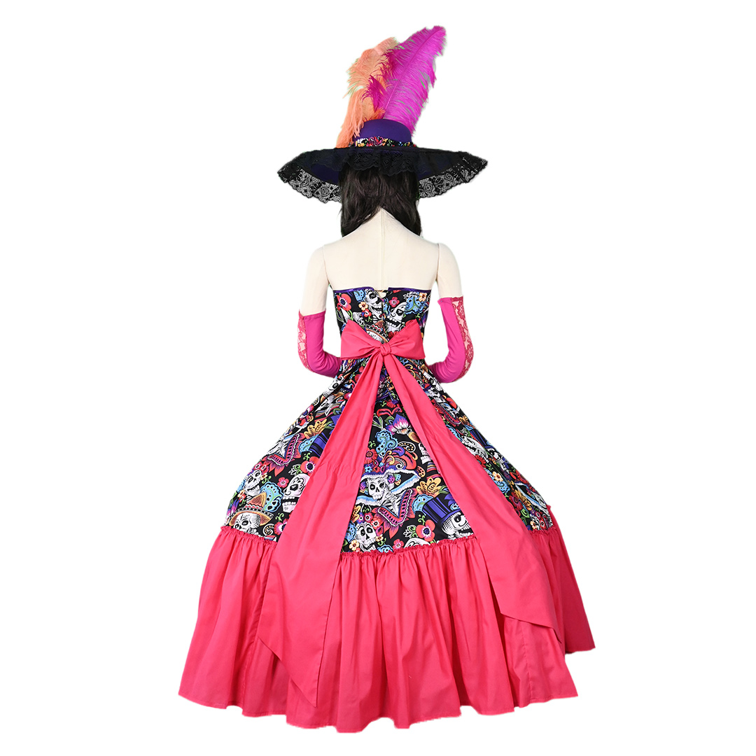 Catrina Tradicional Fucsia